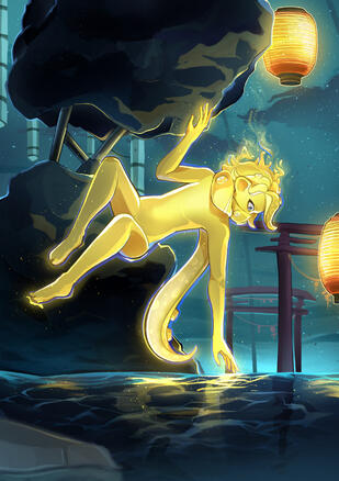 Utopia of Yesterday Zine page art