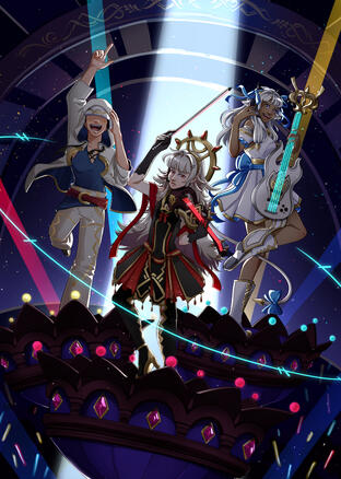 FE Idol Zine page art