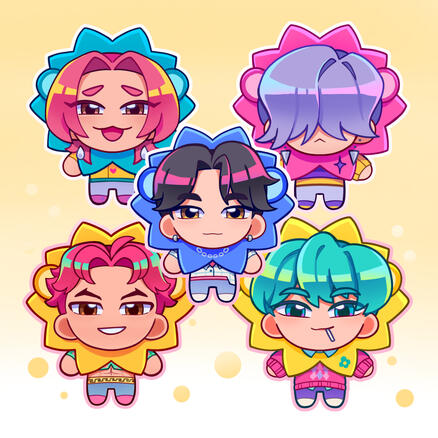 Saja Boys phone charms